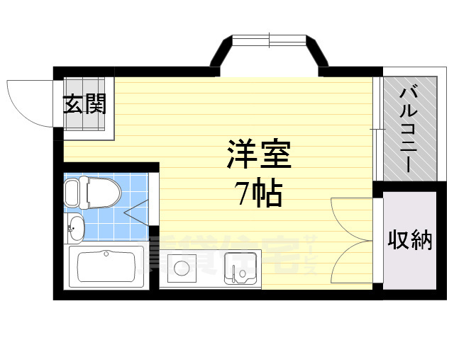 プレステージ寝屋川の間取り