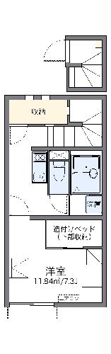 レオネクストコメ吉　ＰａｒｔIの間取り