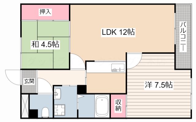 アクトIの間取り