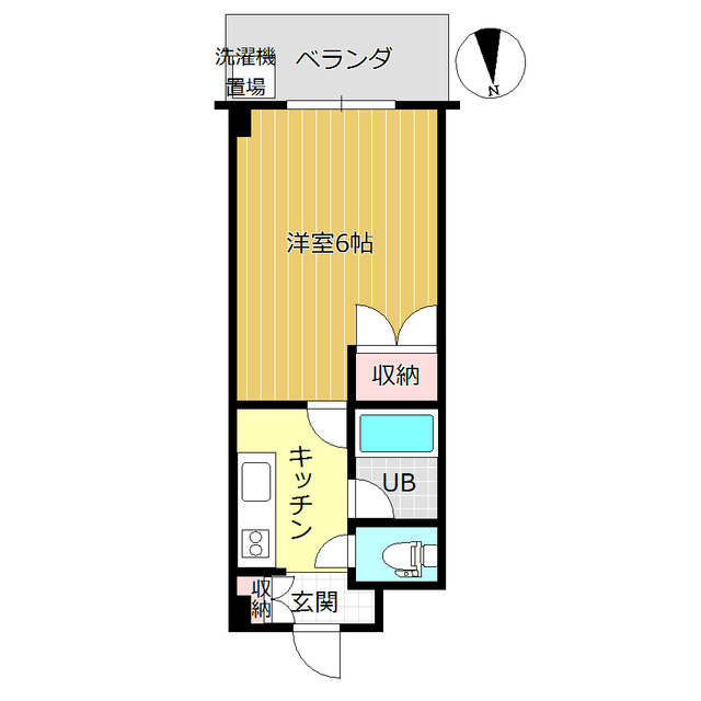 タウンズ大町の間取り