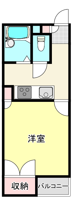 セイラBOX剣崎Iの間取り