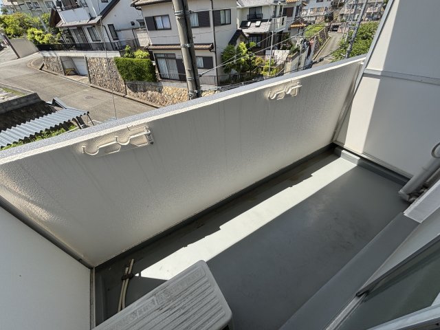 【姫路市梅ケ谷町のマンションのバルコニー】