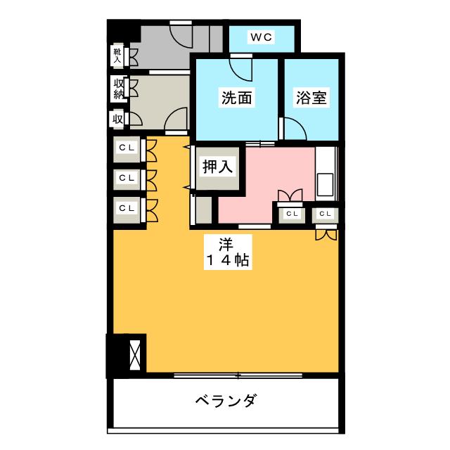 メイビル向陽町の間取り