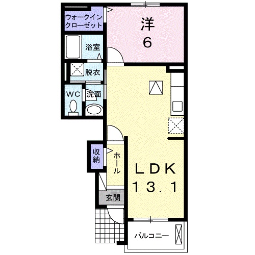 エテルノIの間取り