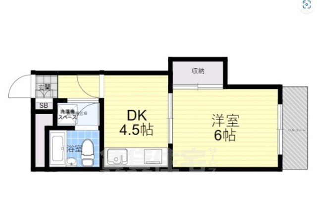 ハイツオーキタ庄内の間取り