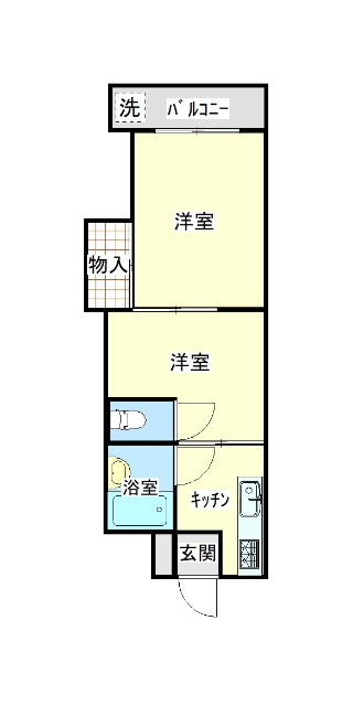 アークマンションの間取り