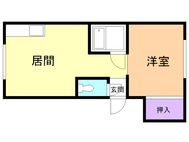 アーバンハイツ輪西_間取り_0