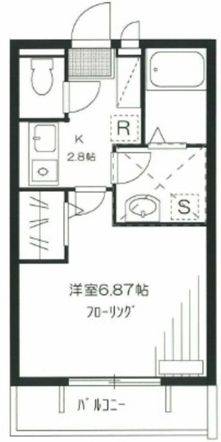 【サンパークフジの間取り】