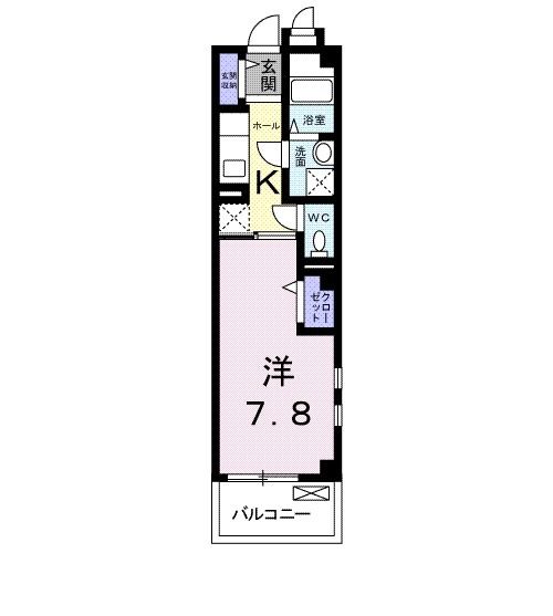 ＣＡＳＡ桂徳の間取り