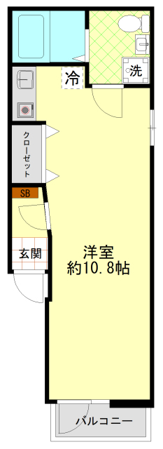 ステージ磯子の間取り