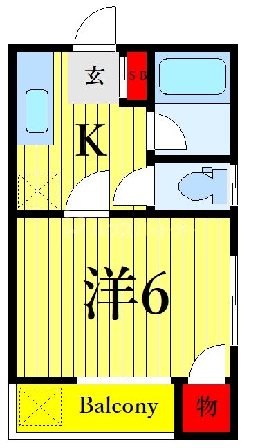 マリーンハイツの間取り