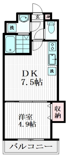 カイテキースIVの間取り