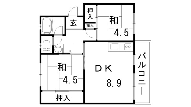 ひよどり台の間取り