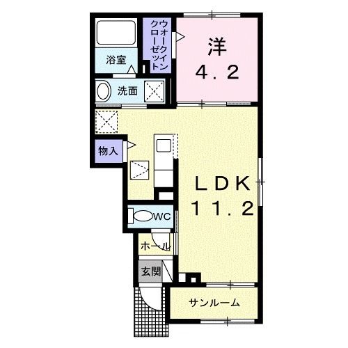 「仮称」ニューデフィ白菊町の間取り