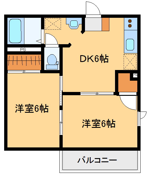 セレーブルA201の間取り