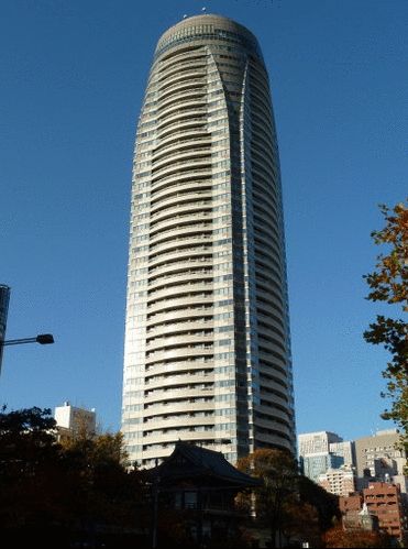 愛宕グリーンヒルズフォレストタワーの建物外観