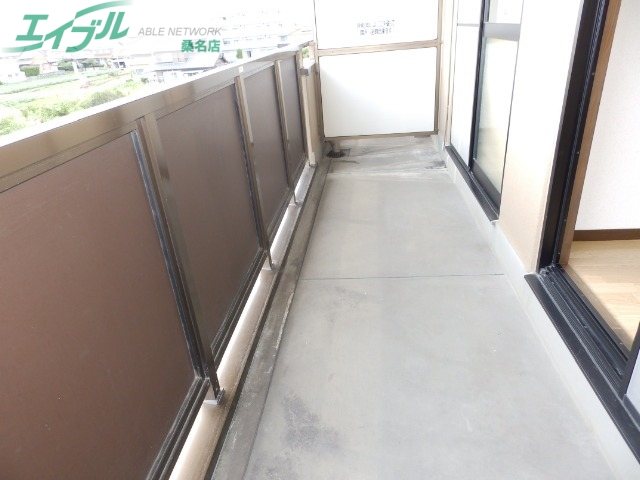 バルコニー　同一タイプ部屋写真