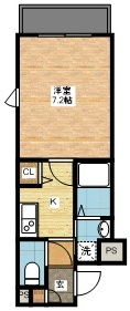 長崎市平和町のマンションの間取り