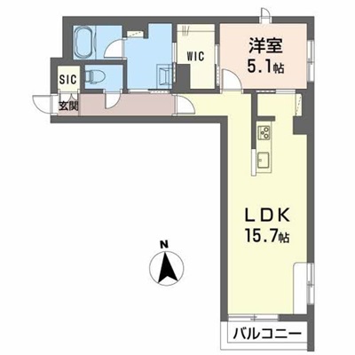 アルフラット緑町の間取り