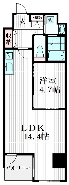 シュヴァルブラン白馬の間取り