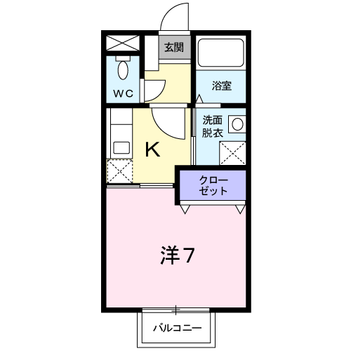 ファミール・ユウの間取り