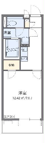 クレイノサクシード所沢の間取り