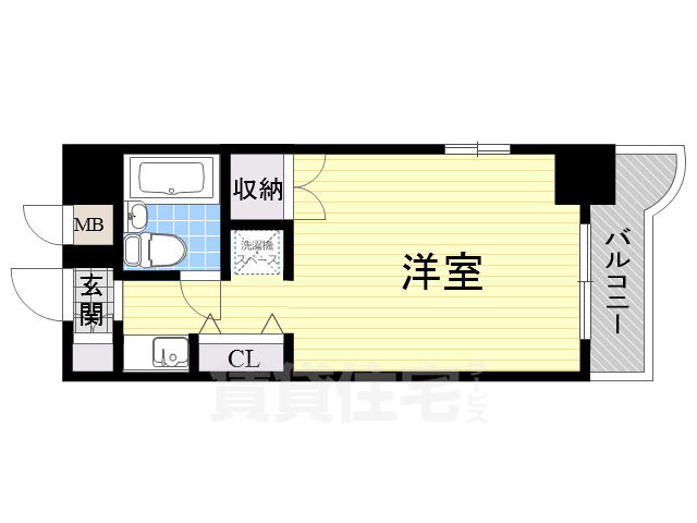 堺市堺区宿院町東のマンションの間取り