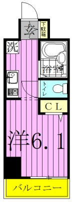 ラグジュアリーガーデン東松戸の間取り