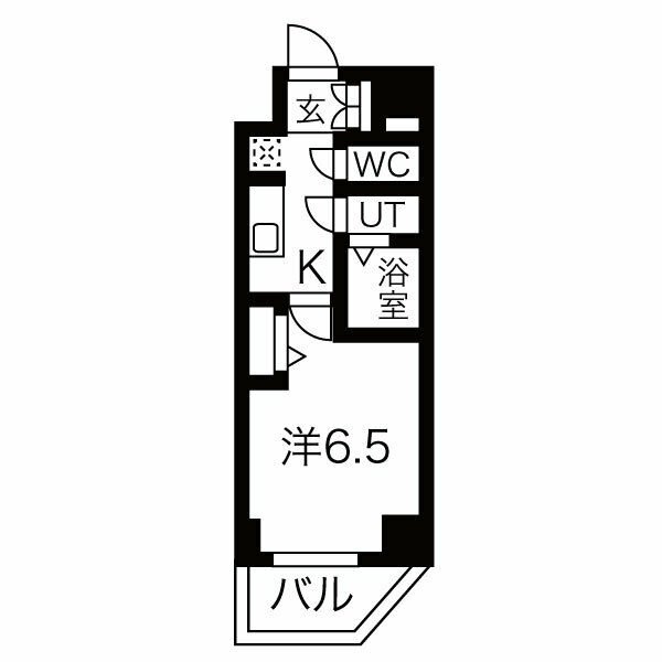 メイクス上前津IIIの間取り