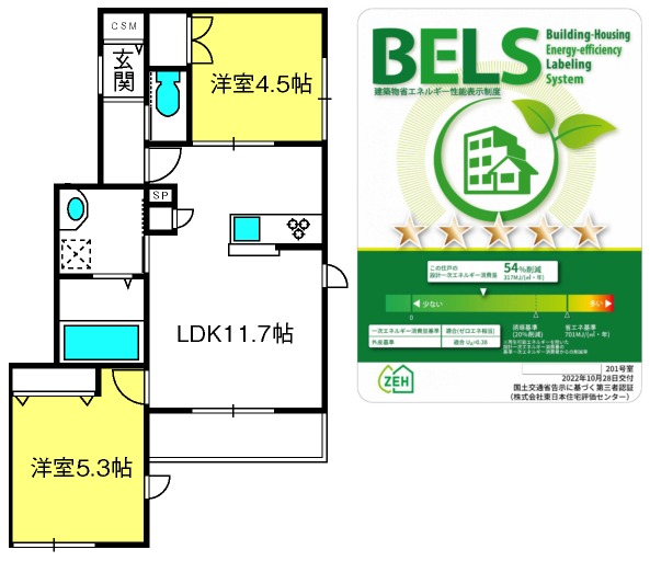 レオニスの間取り