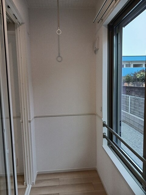 バルコニー　南西向き