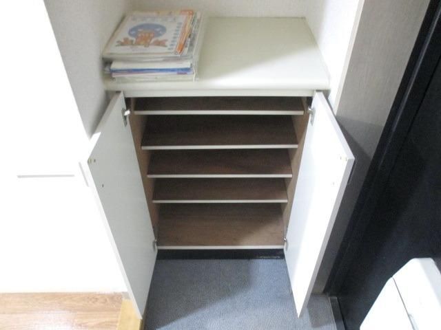 玄関　一人分なら充分入ります！