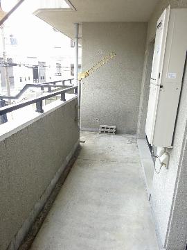 第3コーポタカイ　バルコニー　ベランダ