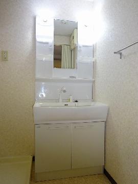 第3コーポタカイ　洗面設備　洗髪洗面化粧台