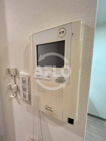 セキュリティ　ルクレ立売堀　テレビ付きモニターホン
