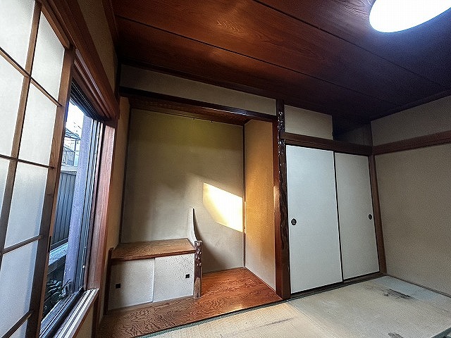 居室・リビング　1F和室　＊リフォーム前撮影