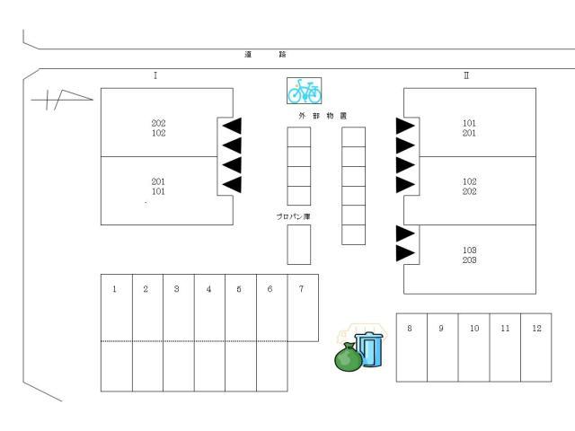 駐車場　駐車場