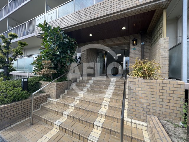 エントランス　ファミリープラザ朝潮橋B棟　エントランス