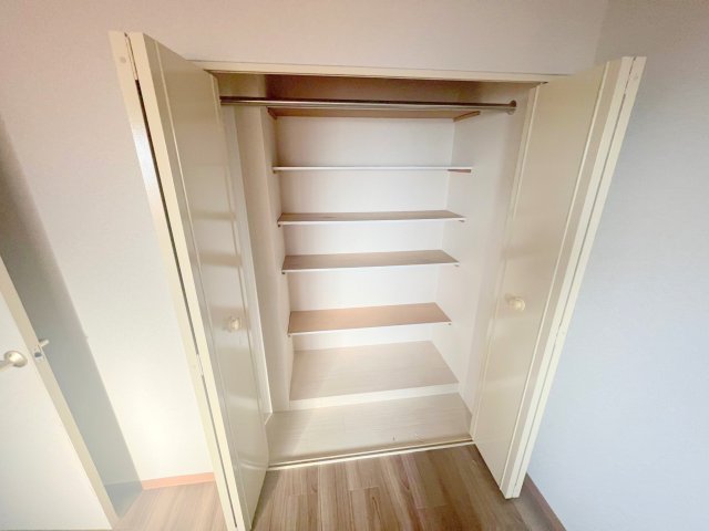 収納　しっかり収納スペースも確保。使いやすいお部屋です。