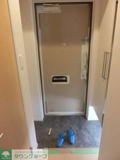玄関　現在建築中