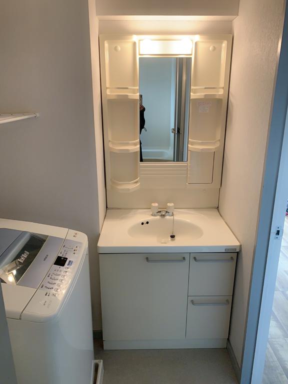 洗面設備　洗濯機は設備ではございません。