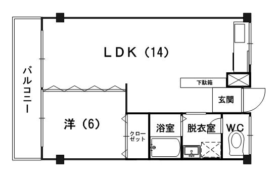 つち田ビルの間取り