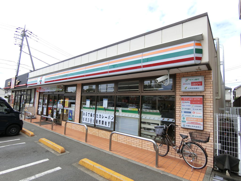 コンビニ　セブンイレブン練馬石神井高校前店（コンビニ）まで386m
