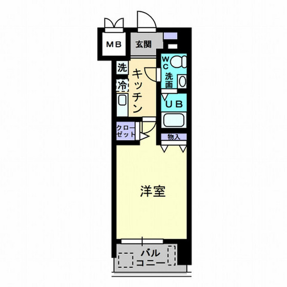 カサ・セグーラの間取り