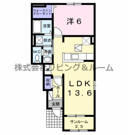 エヌレジデンスVの間取り