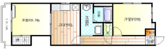 光南ガーデンハイツIの間取り