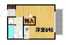 姫路市苫編南のアパートの間取り