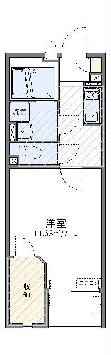 レオネクストコラッジョの間取り