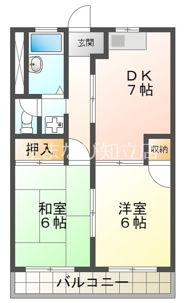 ビラージュIの間取り