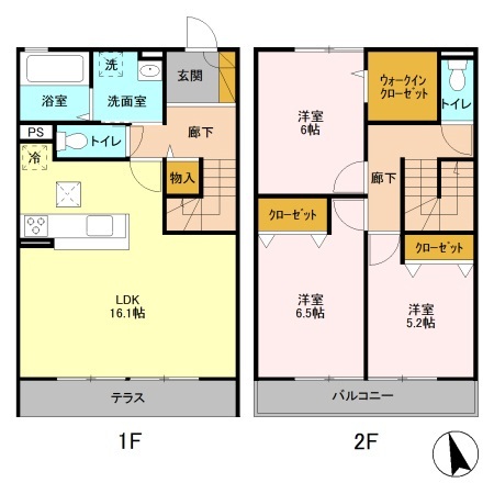 静庵　四の間取り